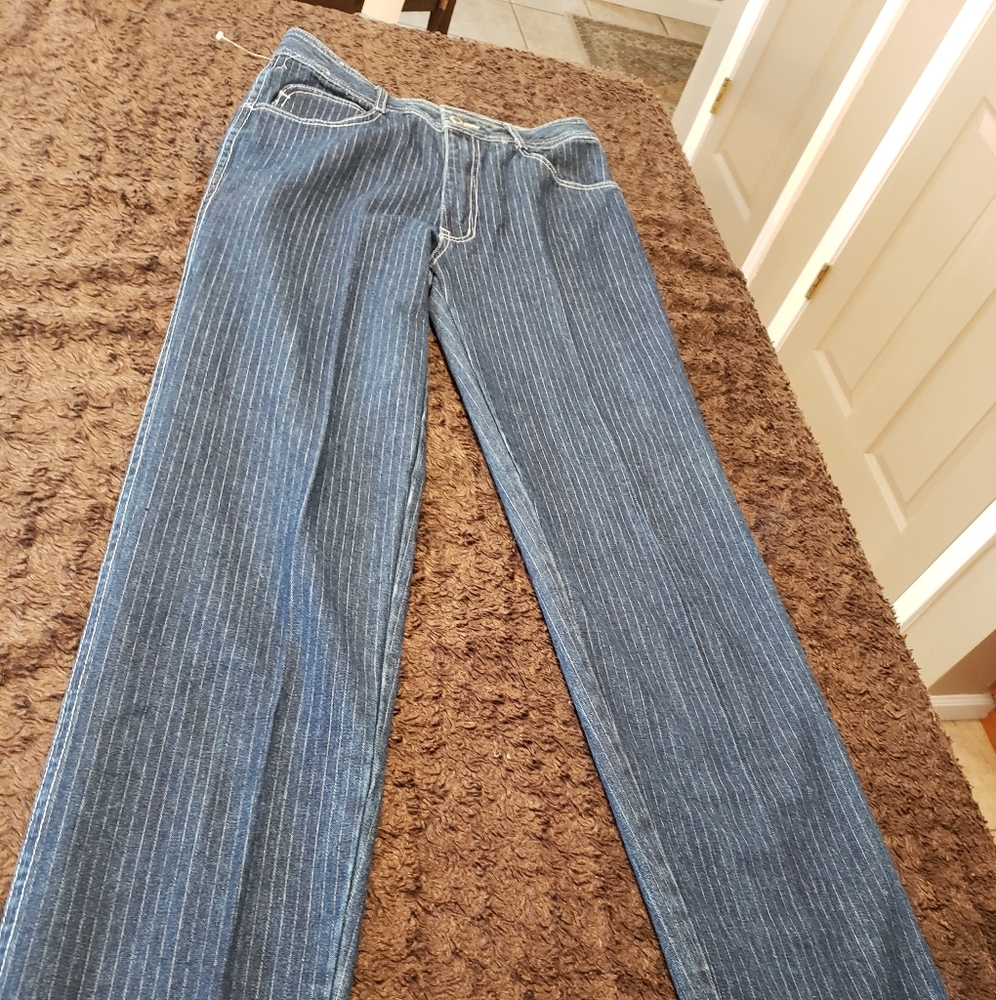 Corniche vintage pin stripJeans